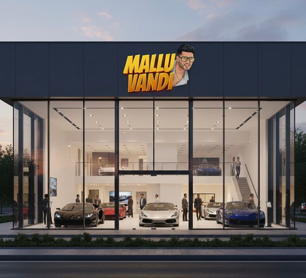 Mallu Vandi dealership storefront